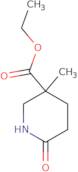 Ethyl 3-methyl-6-oxopiperidine-3-carboxylate