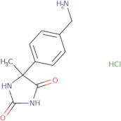 5-[4-(Aminomethyl)phenyl]-5-methylimidazolidine-2,4-dione hydrochloride