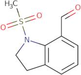 1-Methanesulfonyl-2,3-dihydro-1H-indole-7-carbaldehyde