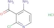 4-Amino-2-chloropyridine-3-carboxamide hydrochloride