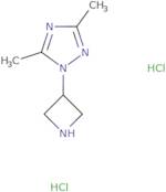 1-(Azetidin-3-yl)-3,5-dimethyl-1H-1,2,4-triazole dihydrochloride