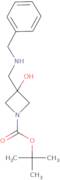 tert-Butyl 3-[(benzylamino)methyl]-3-hydroxyazetidine-1-carboxylate