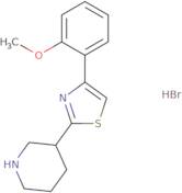 3-[4-(2-Methoxyphenyl)-1,3-thiazol-2-yl]piperidine hydrobromide