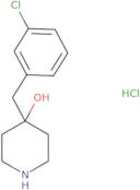 4-[(3-Chlorophenyl)methyl]piperidin-4-ol hydrochloride