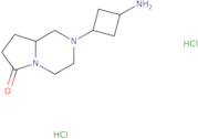 2-(3-Aminocyclobutyl)-octahydropyrrolo[1,2-a]piperazin-6-one dihydrochloride