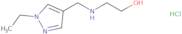 2-{[(1-Ethyl-1H-pyrazol-4-yl)methyl]amino}ethan-1-ol hydrochloride