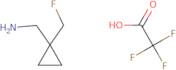 [1-(Fluoromethyl)cyclopropyl]methanamine, trifluoroacetic acid