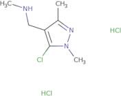 [(5-Chloro-1,3-dimethyl-1H-pyrazol-4-yl)methyl](methyl)amine dihydrochloride