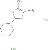 4-(4,5-Dimethyl-1H-imidazol-2-yl)piperidine dihydrochloride