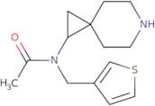 N-{6-Azaspiro[2.5]octan-1-yl}-N-(thiophen-3-ylmethyl)acetamide