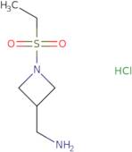 [1-(Ethanesulfonyl)azetidin-3-yl]methanamine hydrochloride