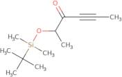 2-[(tert-Butyldimethylsilyl)oxy]hex-4-yn-3-one