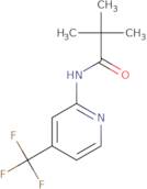 2,2-Dimethyl-N-[4-(trifluoromethyl)pyridin-2-yl]propanamide