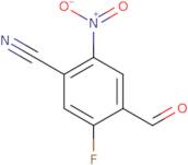 5-Fluoro-4-formyl-2-nitrobenzonitrile