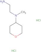 N-(2-Aminoethyl)-N-methyloxan-4-amine dihydrochloride