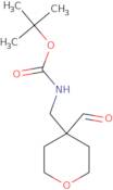 tert-Butyl N-[(4-formyloxan-4-yl)methyl]carbamate