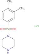 1-(3,4-Dimethylbenzenesulfonyl)piperazine hydrochloride