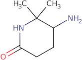 5-Amino-6,6-dimethylpiperidin-2-one