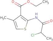 Ethyl 2-(2-chloropropanoylamino)-4-methylthiophene-3-carboxylate
