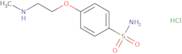 4-[2-(Methylamino)ethoxy]benzene-1-sulfonamide hydrochloride