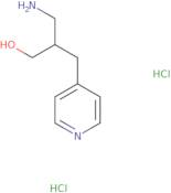 3-Amino-2-[(pyridin-4-yl)methyl]propan-1-ol dihydrochloride