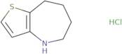 4H,5H,6H,7H,8H-Thieno[3,2-b]azepine hydrochloride