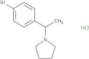 1-[1-(4-Bromophenyl)ethyl]pyrrolidine hydrochloride