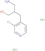 3-Amino-2-[(3-chloropyridin-4-yl)methyl]propan-1-ol dihydrochloride