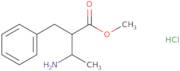 Methyl 3-amino-2-benzylbutanoate hydrochloride