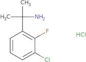 2-(3-Chloro-2-fluorophenyl)propan-2-amine hydrochloride