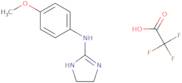 N-(4-Methoxyphenyl)-4,5-dihydro-1H-imidazol-2-amine, trifluoroacetic acid