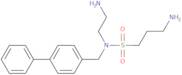 3-Amino-N-(2-aminoethyl)-N-[(4-phenylphenyl)methyl]propane-1-sulfonamide