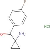 1-(4-Fluorobenzoyl)cyclopropan-1-amine hydrochloride