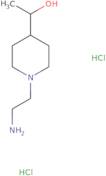 1-[1-(2-Aminoethyl)piperidin-4-yl]ethan-1-ol dihydrochloride