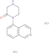 1-(Isoquinolin-5-yl)piperazin-2-one dihydrochloride