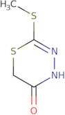 2-(Methylsulfanyl)-5,6-dihydro-4H-1,3,4-thiadiazin-5-one