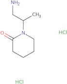 1-(1-Aminopropan-2-yl)piperidin-2-one dihydrochloride