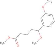 Methyl 5-methoxy-5-(3-methoxyphenyl)pentanoate