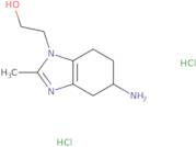 2-(5-Amino-2-methyl-4,5,6,7-tetrahydro-1H-1,3-benzodiazol-1-yl)ethan-1-ol dihydrochloride