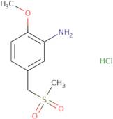 5-(Methanesulfonylmethyl)-2-methoxyaniline hydrochloride