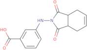 3-[(1,3-Dioxo-2,3,3a,4,7,7a-hexahydro-1H-isoindol-2-yl)amino]benzoic acid