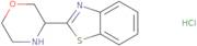 2-(Morpholin-3-yl)-1,3-benzothiazole hydrochloride