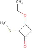 3-Ethoxy-2-(methylsulfanyl)cyclobutan-1-one