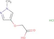 2-[(1-Methyl-1H-pyrazol-4-yl)oxy]acetic acid hydrochloride