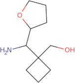 {1-[Amino(oxolan-2-yl)methyl]cyclobutyl}methanol