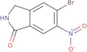 5-Bromo-6-nitro-2,3-dihydro-1H-isoindol-1-one