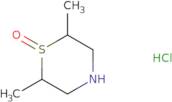 2,6-Dimethylthiomorpholine 1-oxide hydrochloride