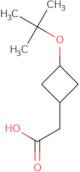 2-[3-(tert-Butoxy)cyclobutyl]acetic acid