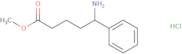 Methyl 5-amino-5-phenylpentanoate hydrochloride