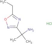 2-(5-Ethyl-1,2,4-oxadiazol-3-yl)propan-2-amine hydrochloride